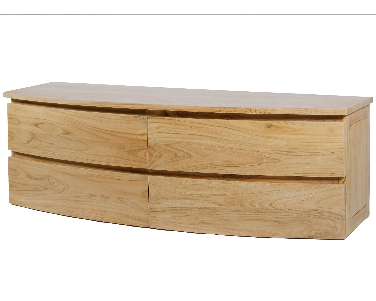 Mobiletto sospeso in teak "HanoÏ" 140 cm