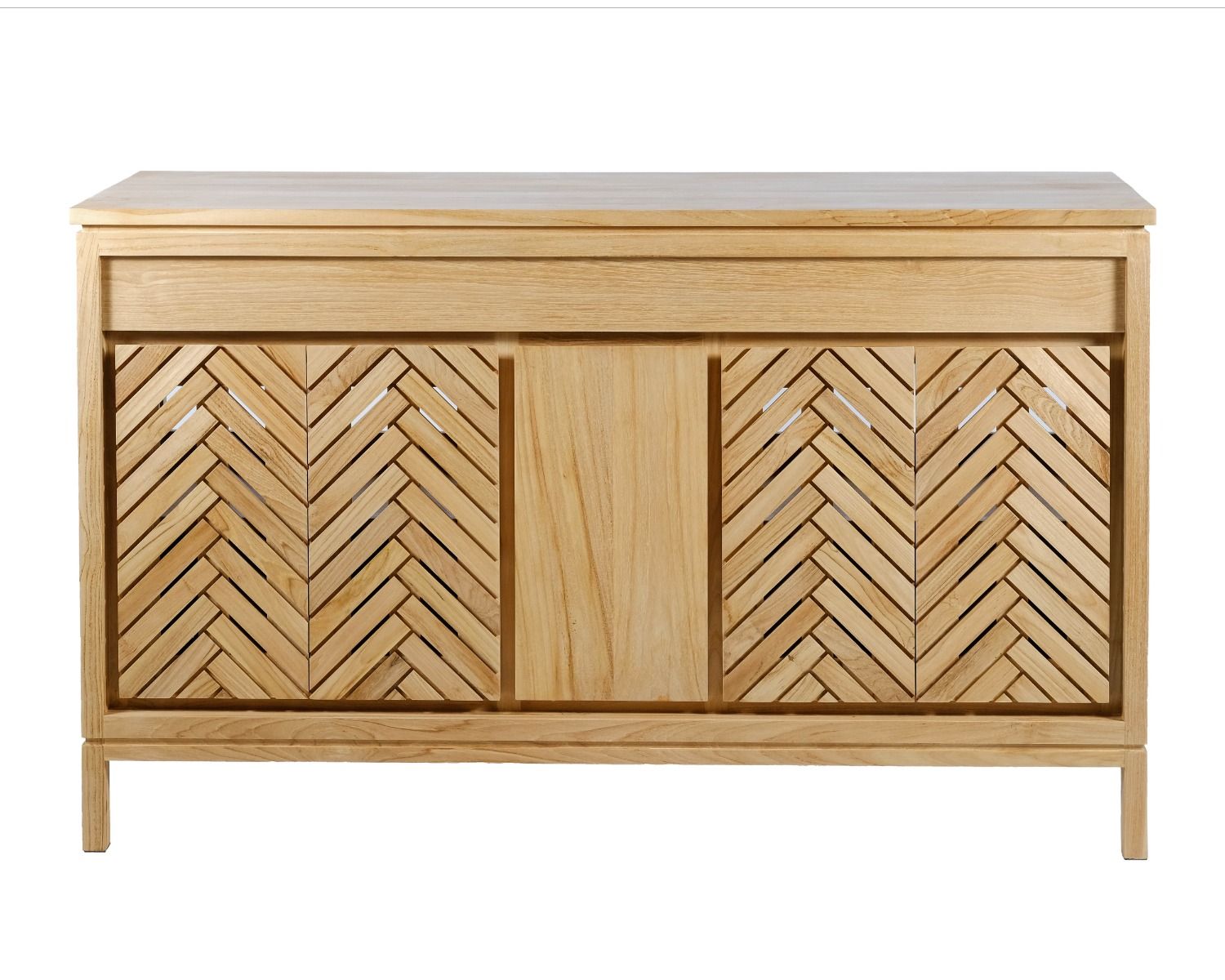 Mobiletto in teak "Napu" 140 cm