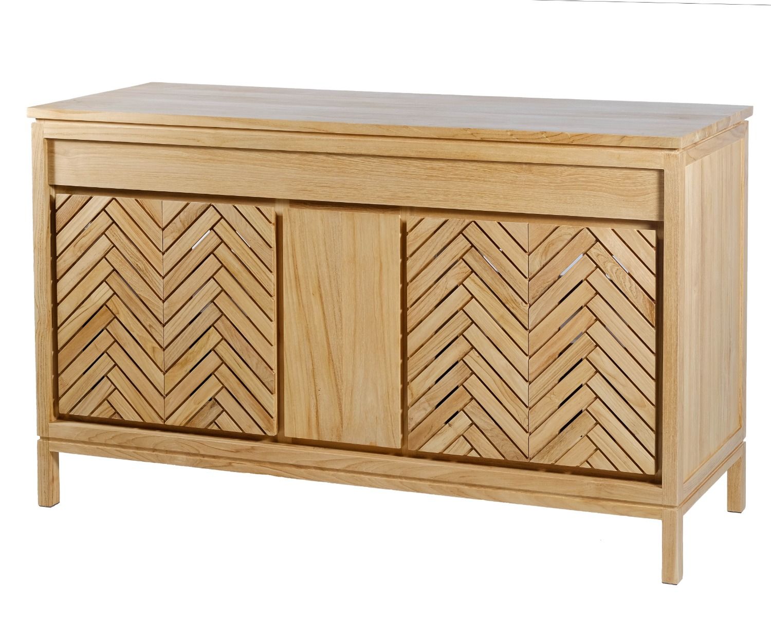 Mobiletto in teak "Napu" 140 cm