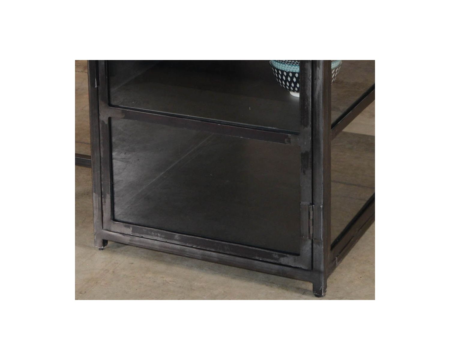 Isola da cucina in legno e metallo "Black Cook" 150 cm