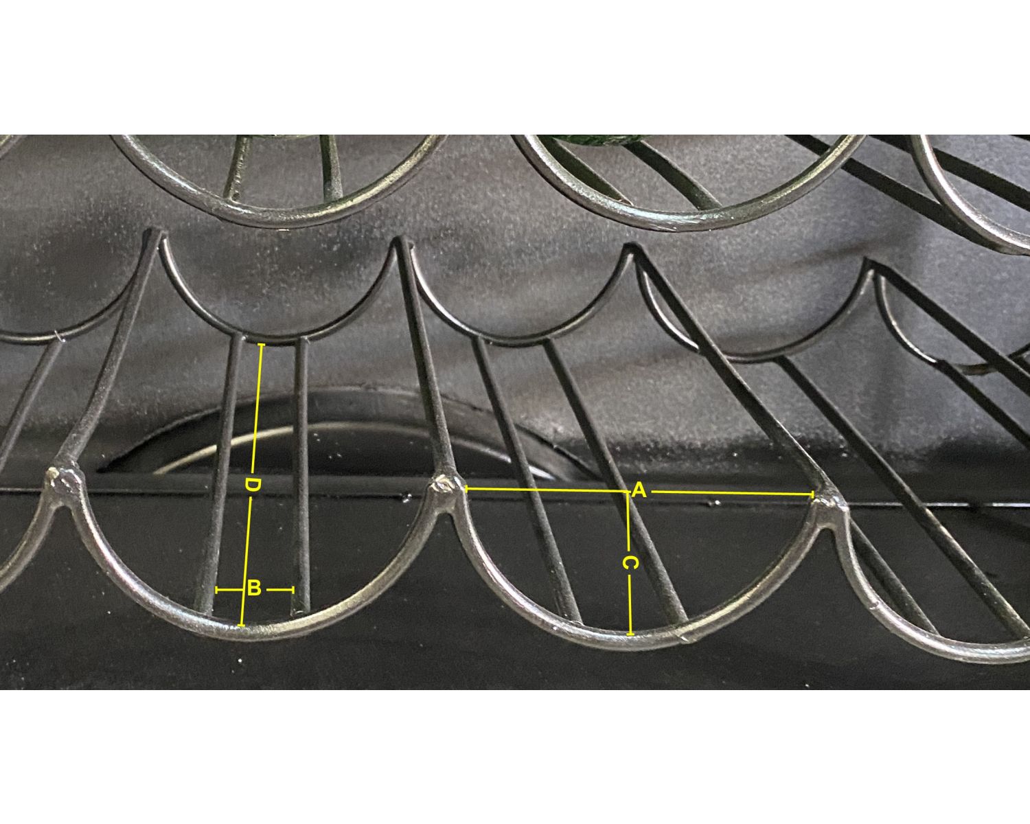 Console per moto "Crazy" ultra originale in legno e metallo nero d'epoca