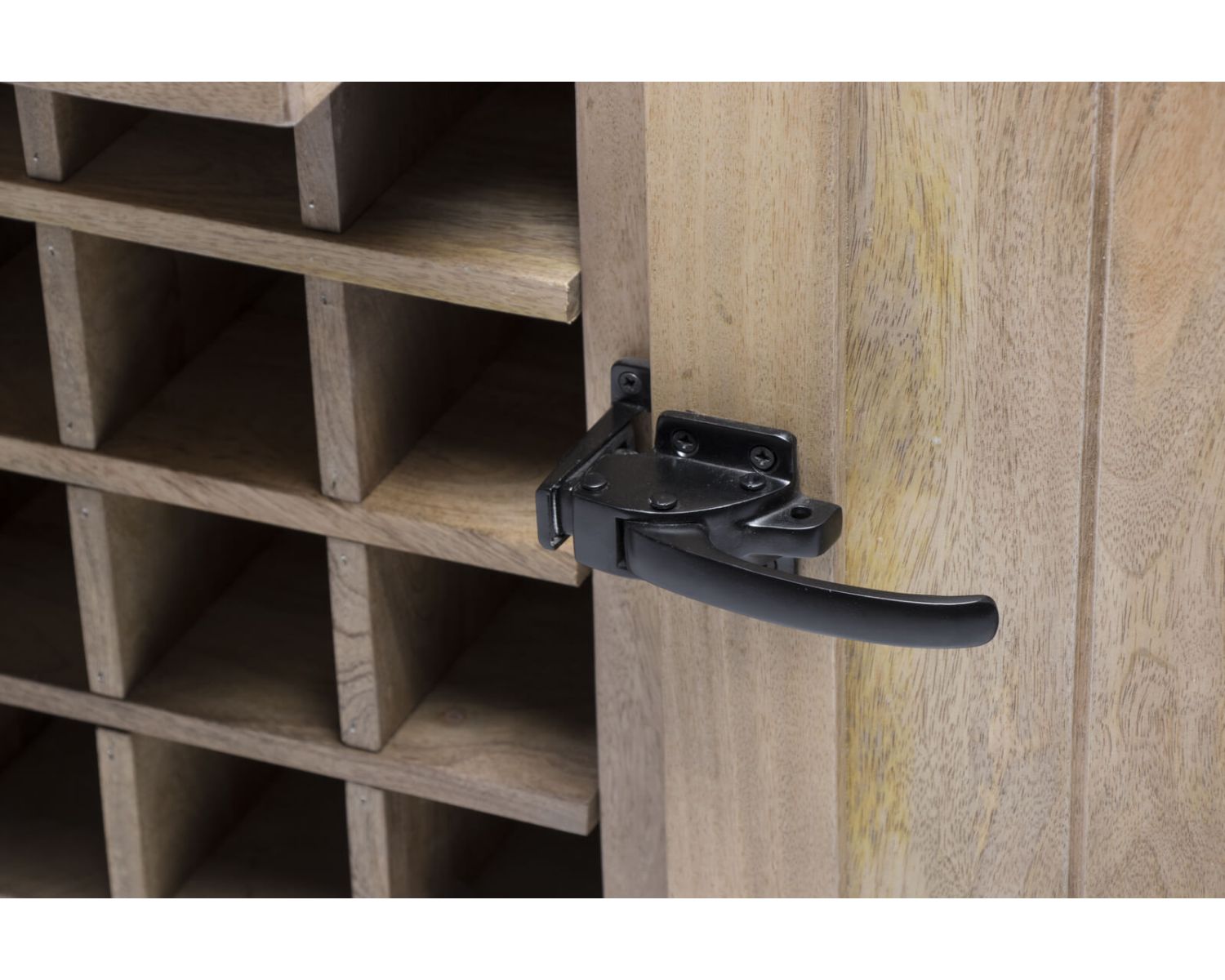 Blocco cucina grande in legno massiccio "Grand Chef" con piano in pietra 165 cm