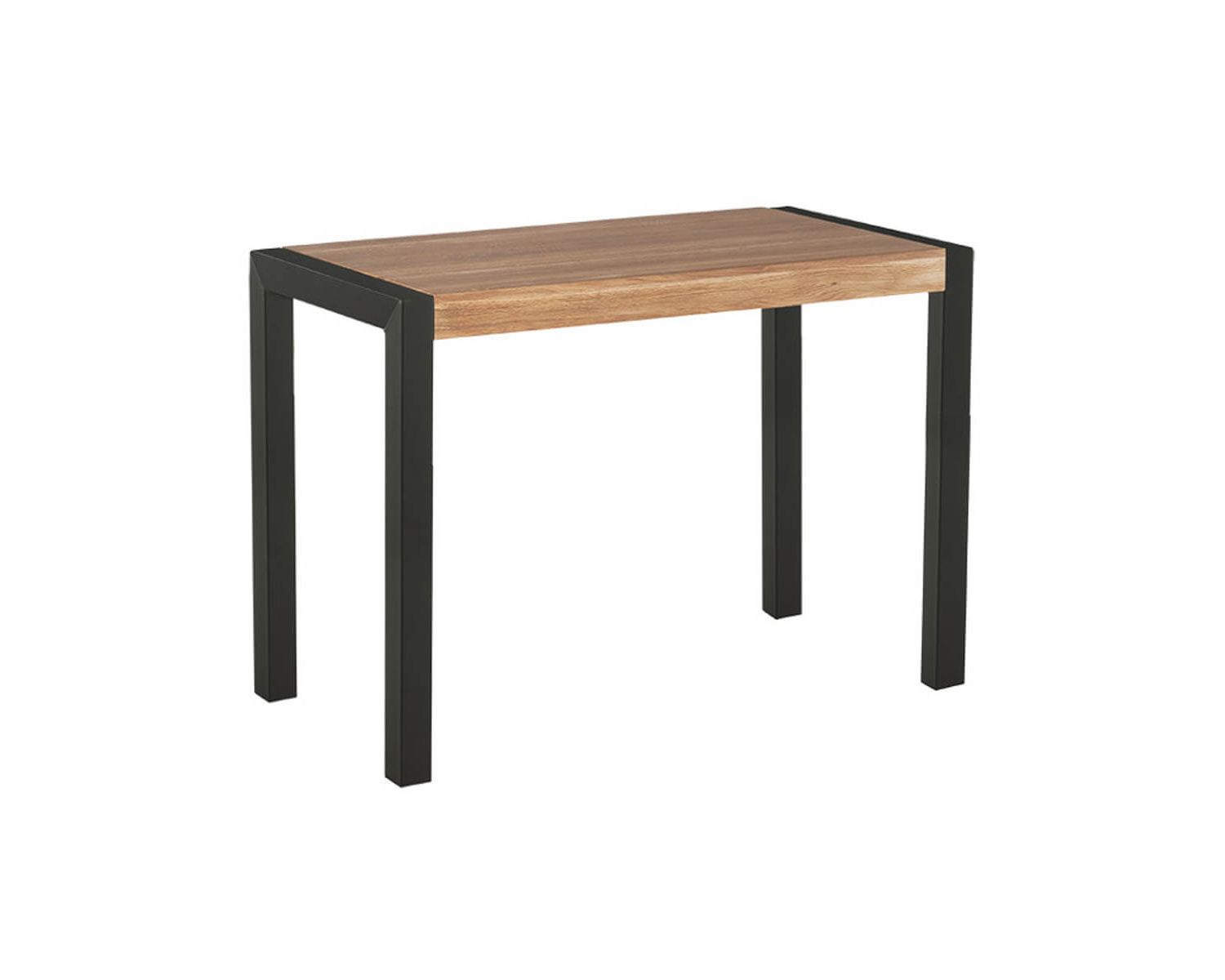 Credenza industriale Casita "Catania" in metallo e rovere massiccio