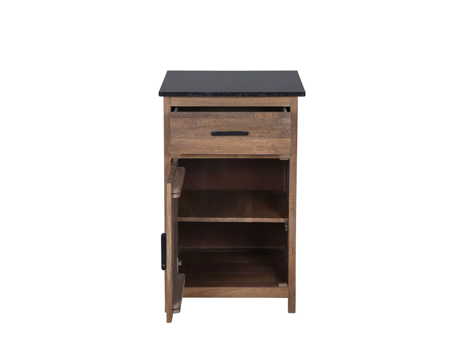 Cucina in legno massiccio "Grand Chef" a 1 anta e 1 cassetto