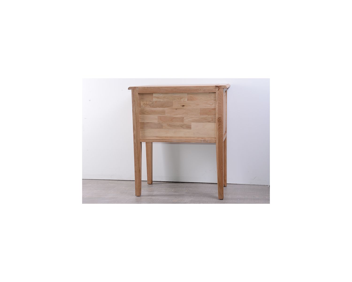 Cassettiera "Campagnol" a 3 cassetti in rovere massiccio