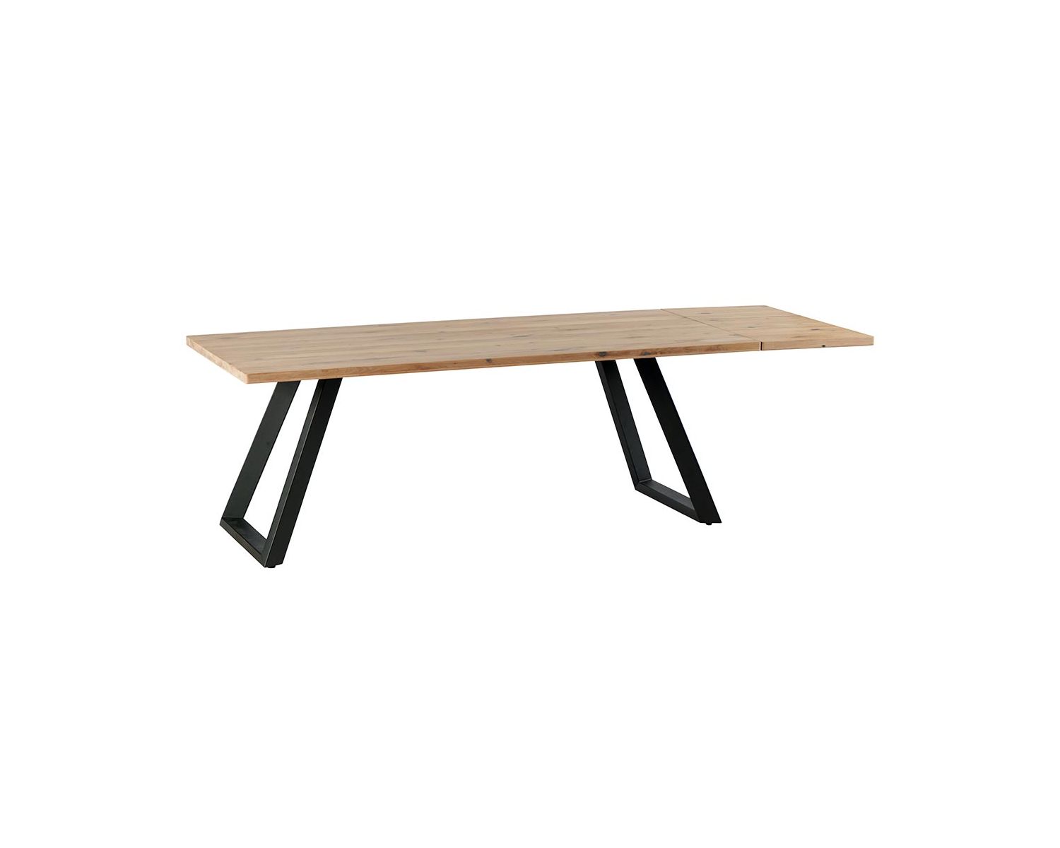 Prolunga "Kent" per tavolo da pranzo, finitura oliata e sbiancata