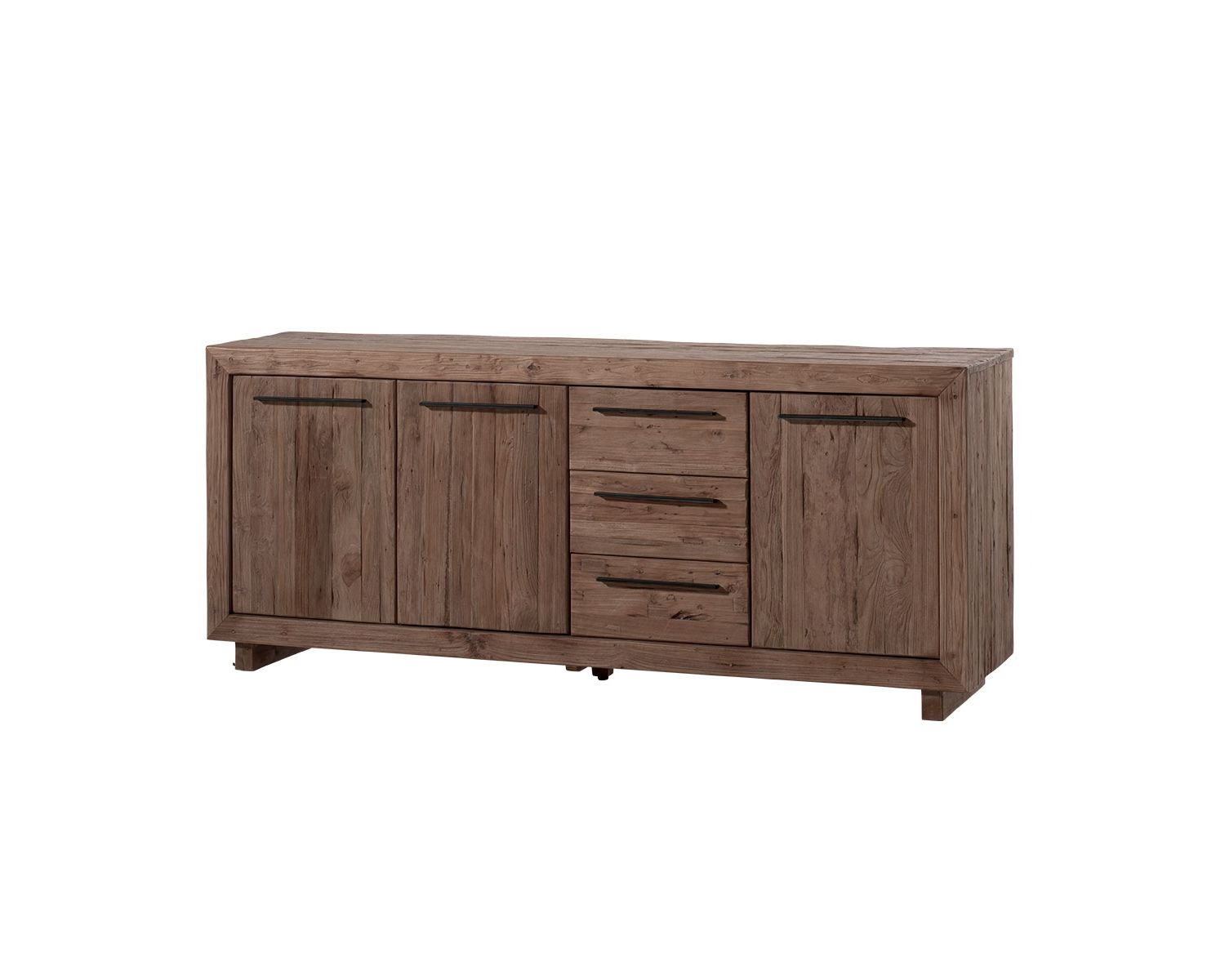 Credenza a 3 cassetti e 3 ante in teak massiccio "Oregon" Casita