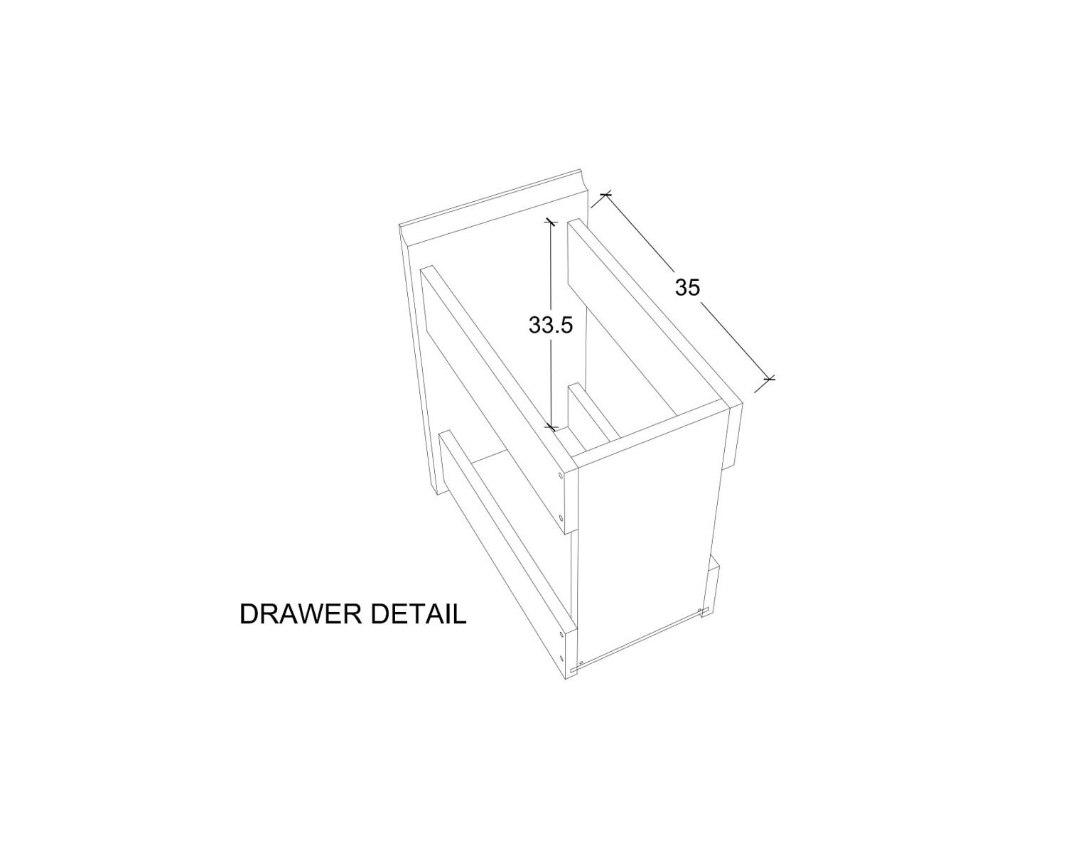 Mobiletto in teak "Doko" con gambe in metallo 120 cm