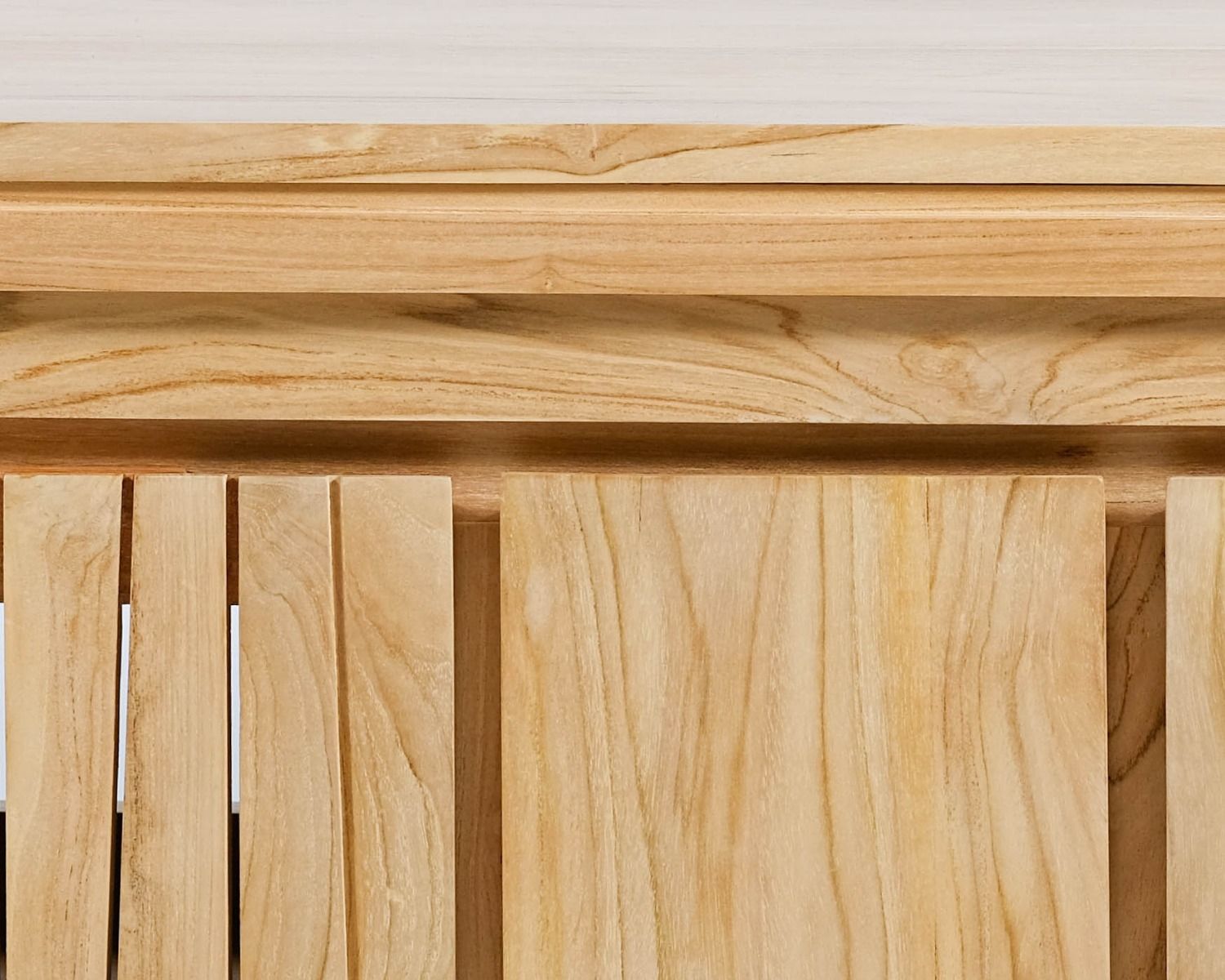 Mobiletto sospeso in teak "Doko" 120 cm