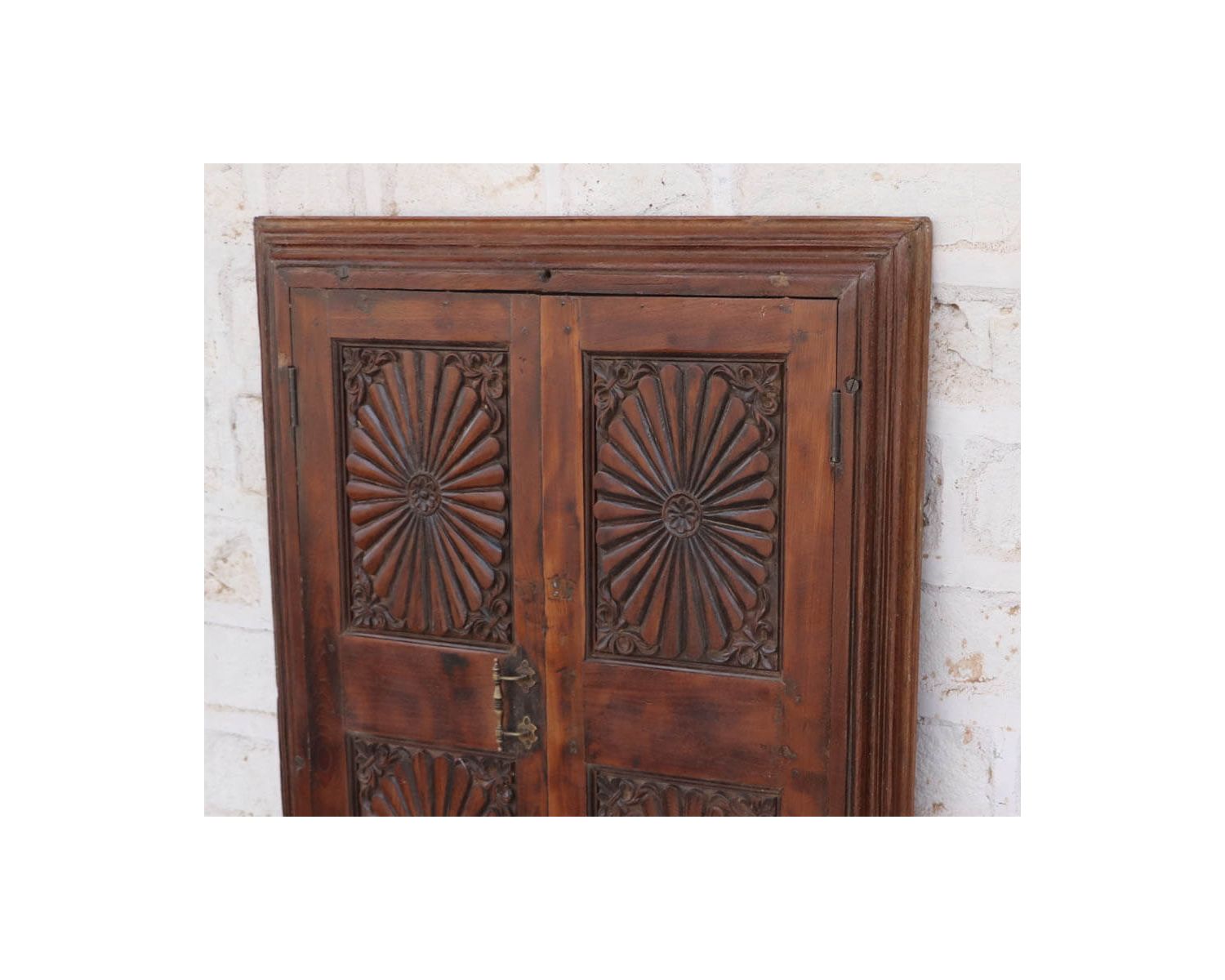 Porta doppia indiana ornamentale, modello unico "Vieille Porte"