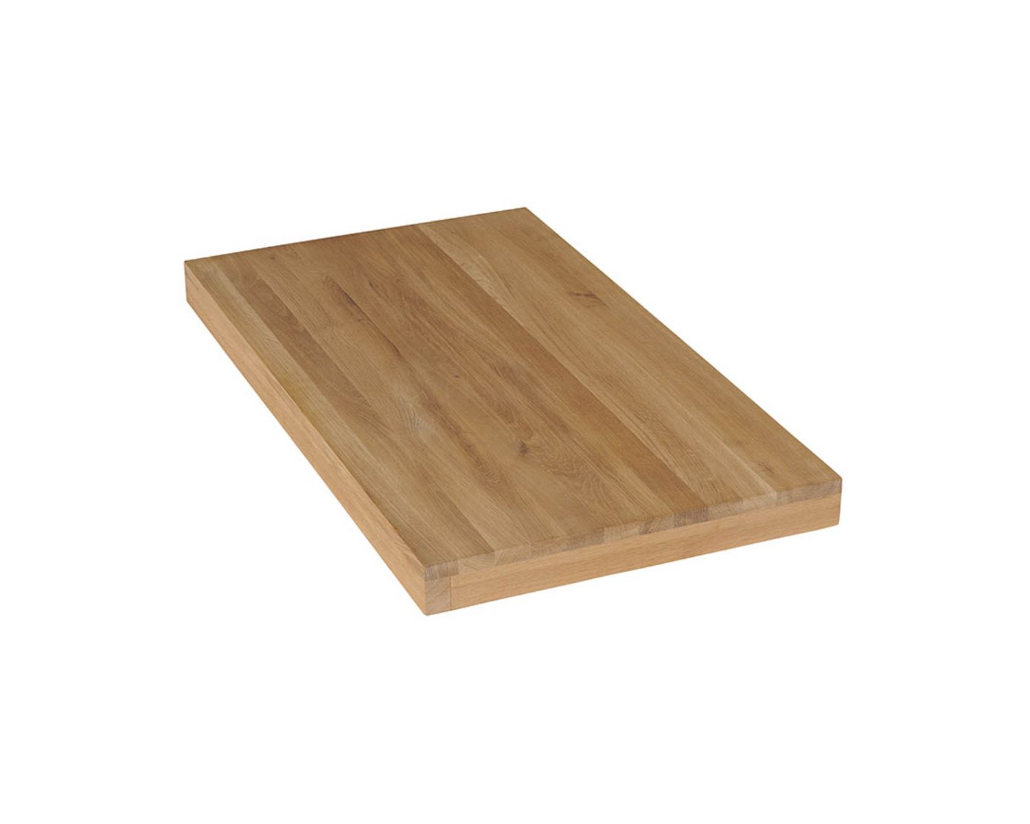 Tavolo allungabile "Davos" in rovere massiccio naturale, finitura oliata 50 cm