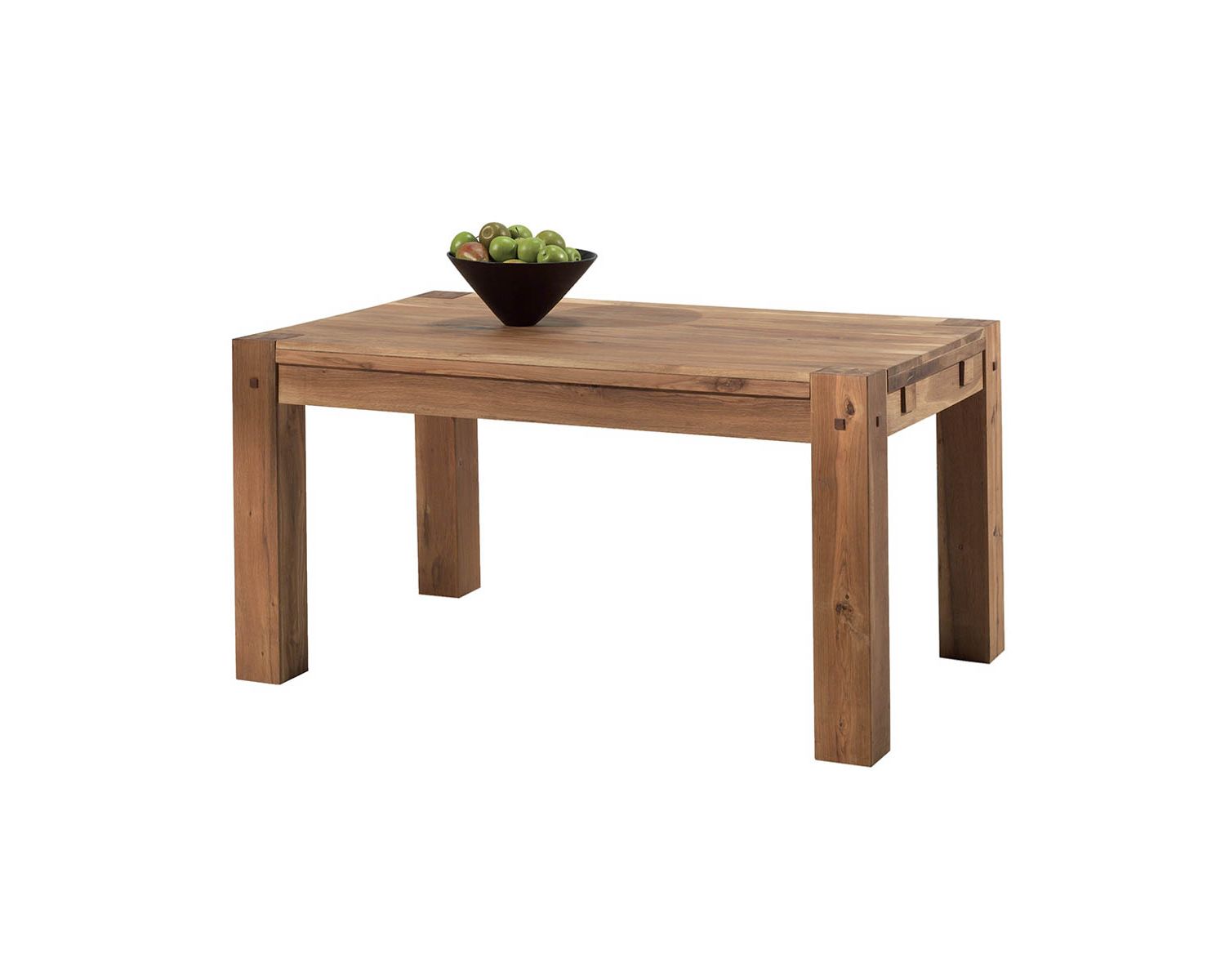 Tavolo da pranzo "Lodge Casita" 150 cm in rovere massiccio oliato