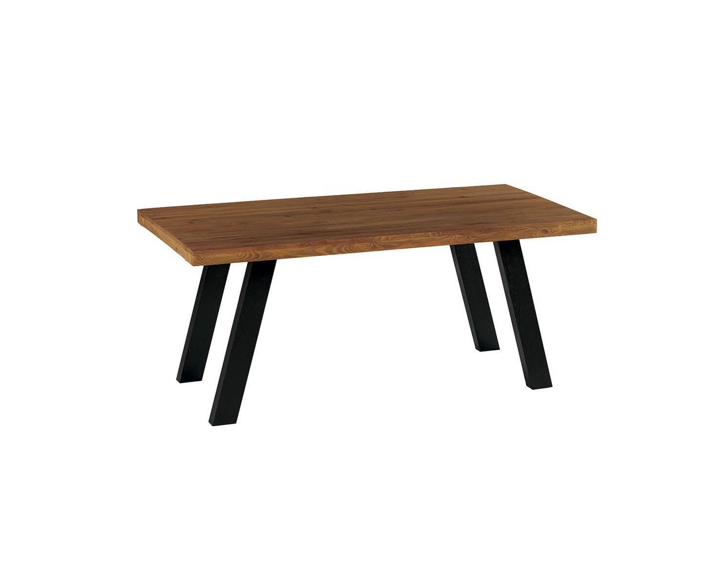 Tavolo allungabile "Cardiff" in pino massiccio spazzolato oliato 50 cm