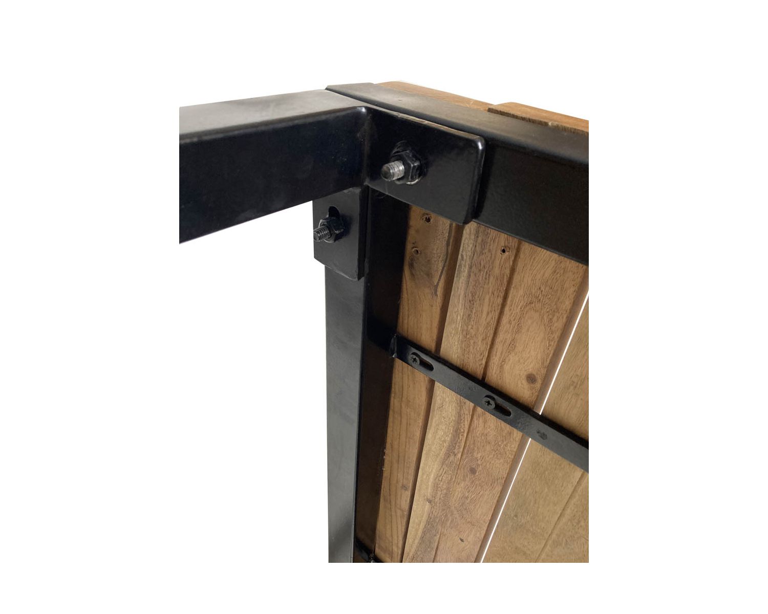 Tavolo quadrato "Garden" in legno esotico 70x70 cm