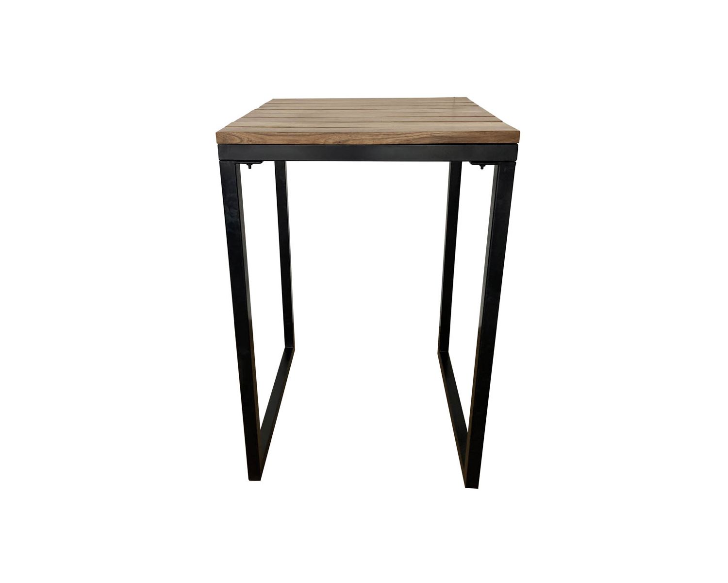 Tavolo quadrato "Garden" in legno esotico 70x70 cm