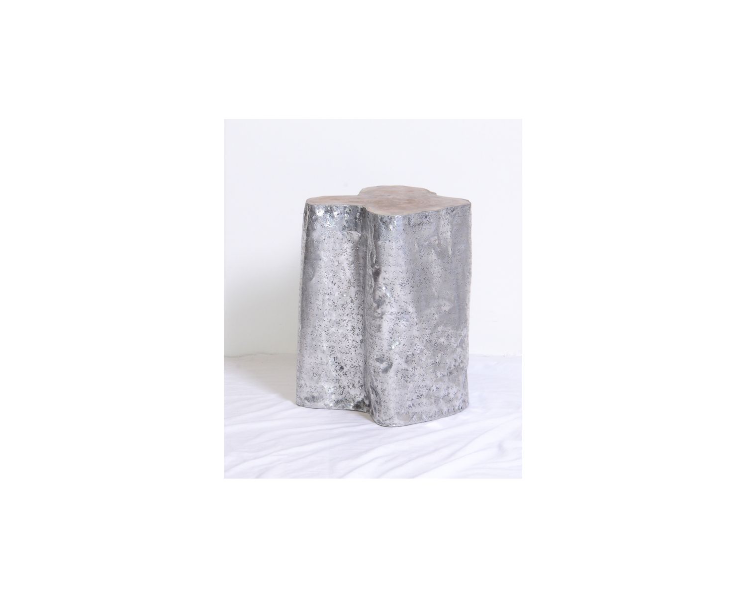 Sgabello Casita "Farmer" in metallo teak