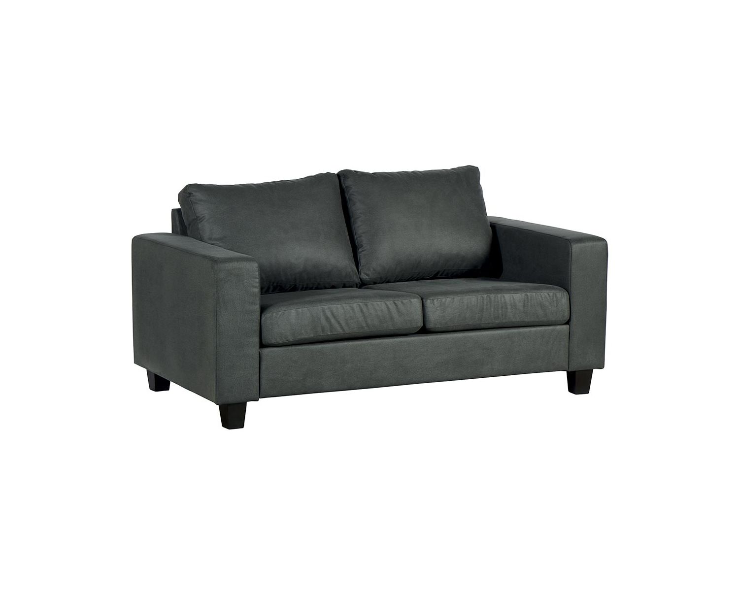 Divano a 2 posti "Thomson" in tessuto Havana ultra-confortevole