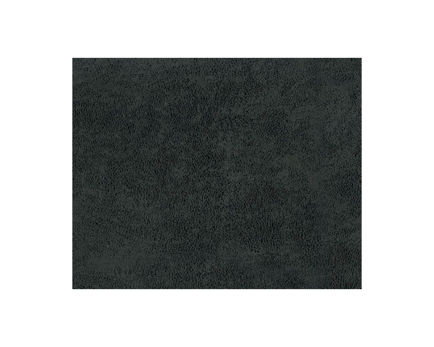 Divano vintage a 3 posti grigio scuro con gambe "Hasting" in metallo