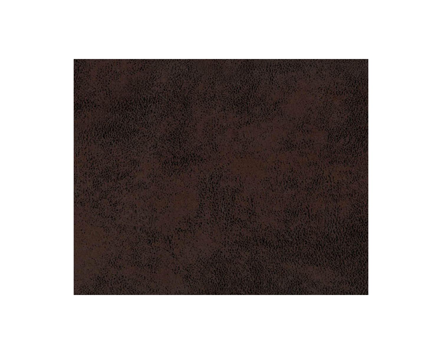 Divano dritto "Thomson" a 3 posti in tessuto microfibra marrone