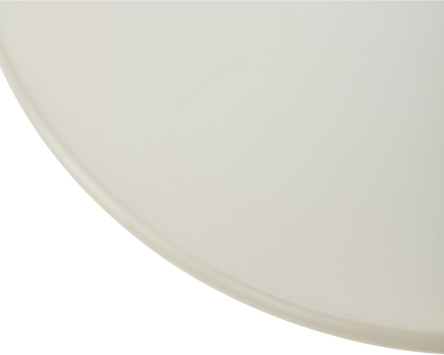 Tavolino rotondo beige "Nalya" con gamba centrale