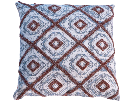 Cuscino decorativo in cotone stampato "estero" quadrato 45 x 45 cm
