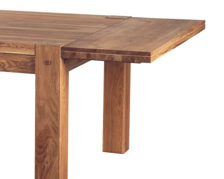 Prolunga in rovere massiccio per tavolo quadrato "Lodge Casita" 120x120cm