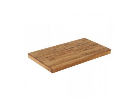 Prolunga in rovere massiccio "Smokey" da 50 cm
