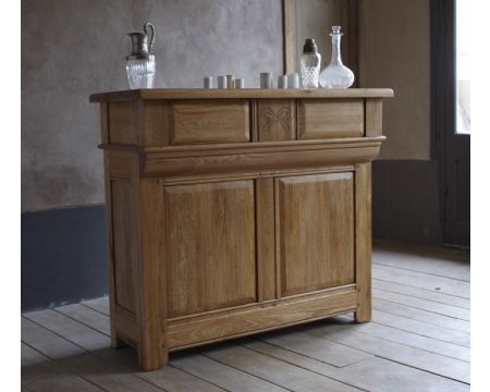 Bar da banco in rovere massiccio "Amélie