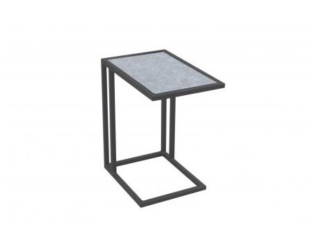 Divano con piano in ceramica "Terrasse" antracite
