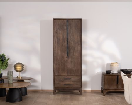Mobile vintage in mango "Slody" con ante e cassetti