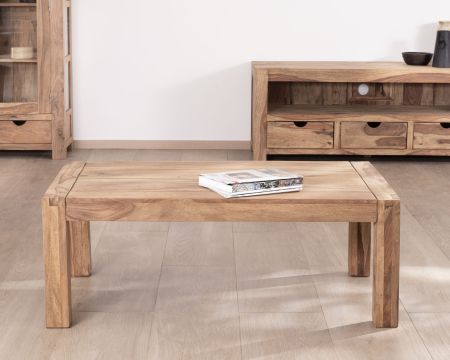 Tavolino in palissandro "Kalanohé" 120 cm