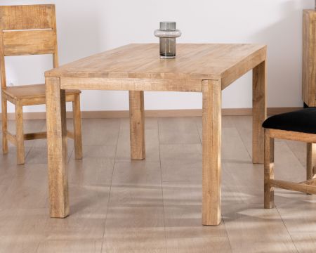 Tavolo da pranzo in legno di mango "Manoha" 160 x 90 cm
