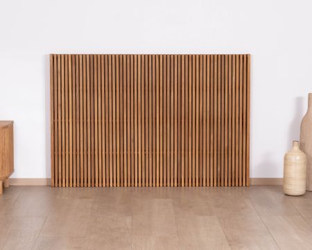 Testiera in rovere oliato stile Newtro "Winton" 160 cm