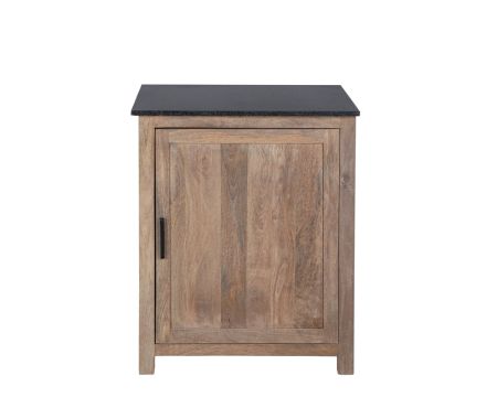 Cucina in legno massiccio a 1 anta "Grand Chef