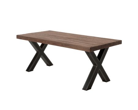 Tavolo in teak massiccio di recupero "Oregon" 220 cm