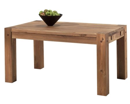 Tavolo da pranzo "Lodge Casita" 150 cm in rovere massiccio oliato