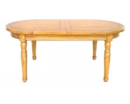 Tavolo ovale 180cm in rovere massiccio "Antique