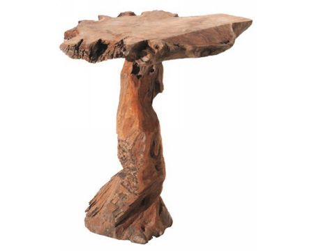 Tavolo alto in teak massiccio Casita "Farmer