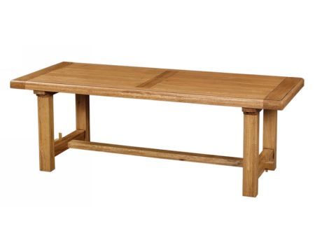 Tavolo da fattoria "antico" in rovere massiccio 220cm