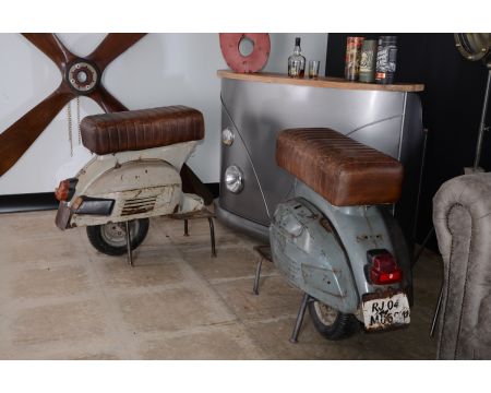 Sgabello Vespa "Route 66