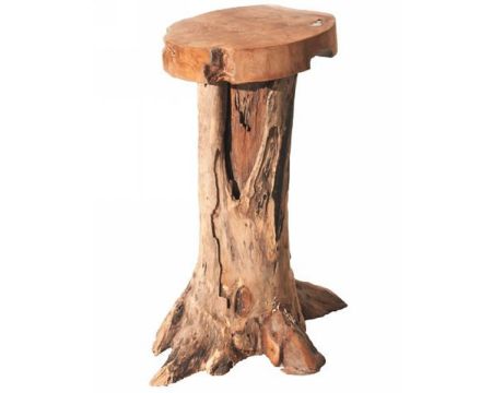 Sgabello da bar Casita "Farmer" in teak massiccio