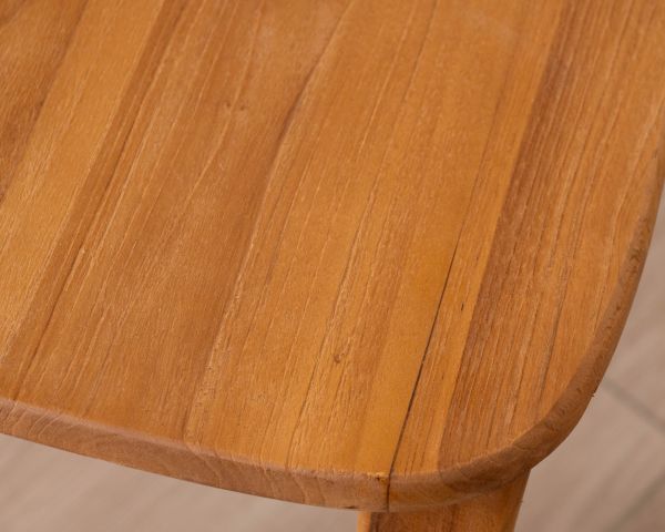 Set di 2 sedie da pranzo dal design minimalista “Dilmona” in teak massiccio