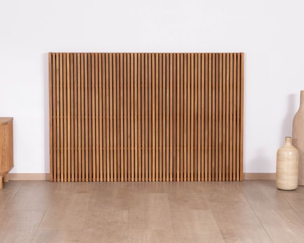 Testiera in rovere oliato stile Newtro "Winton" 160 cm