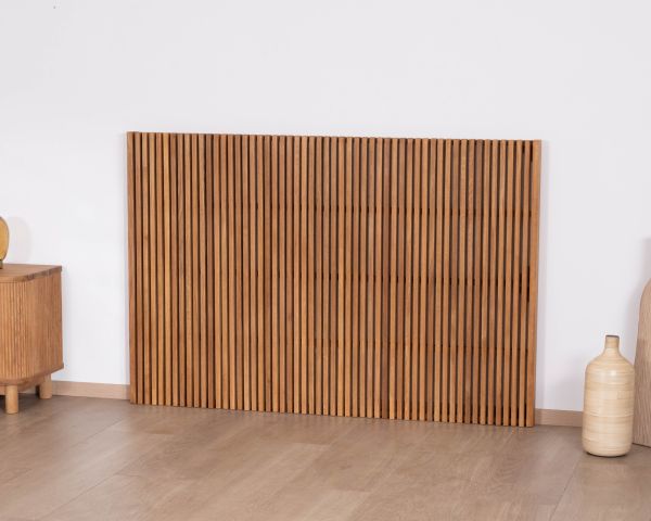 Testiera in rovere oliato stile Newtro "Winton" 160 cm