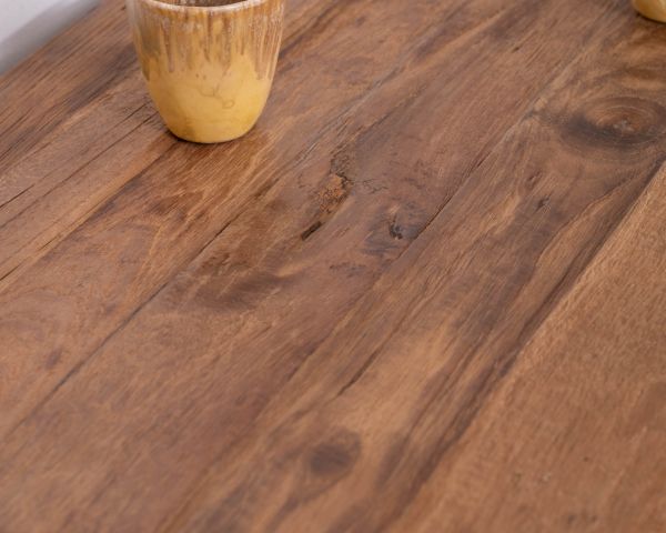 Credenza a 3 ante "Kayoa" in teak massiccio con un'atmosfera chic e naturale