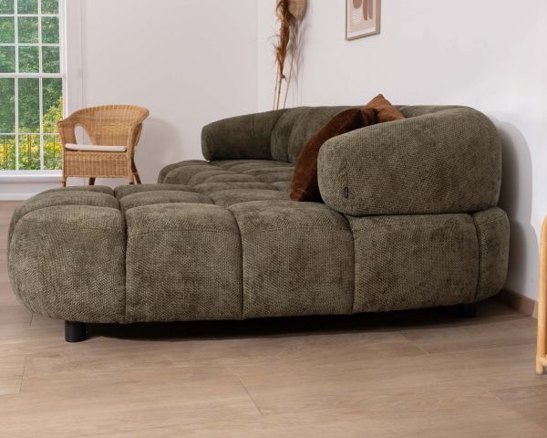 Divano "Syltan" con estensione elettrica e meridiano in un'ampia scelta di sensi e colori