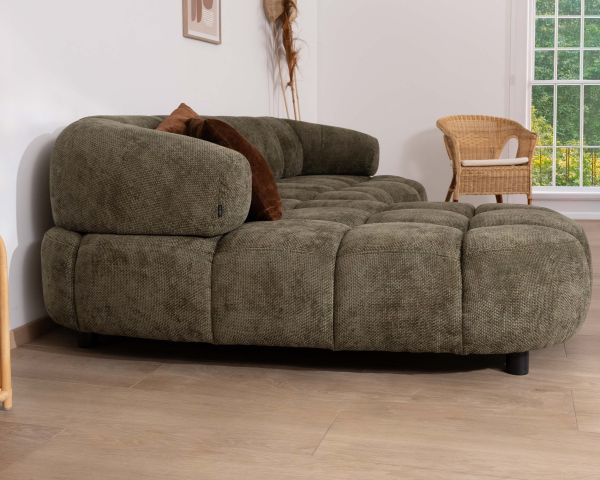 Divano "Syltan" con estensione elettrica e meridiano in un'ampia scelta di sensi e colori