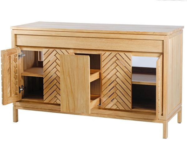 Mobiletto in teak "Napu" 140 cm