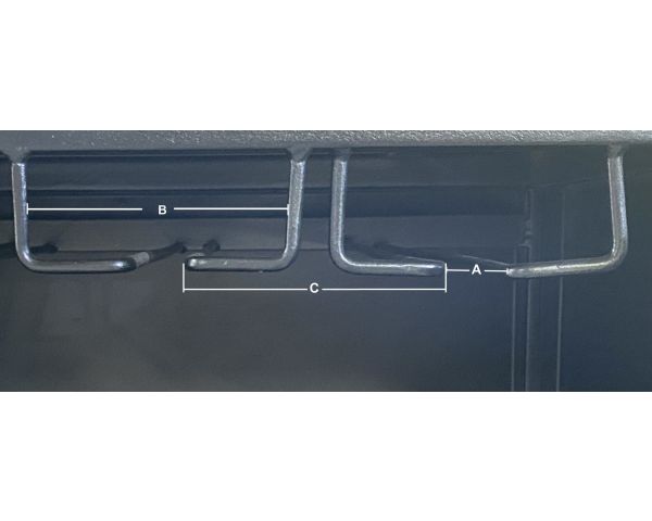 Barra di recupero multipla "Crazy" in metallo e legno con elica