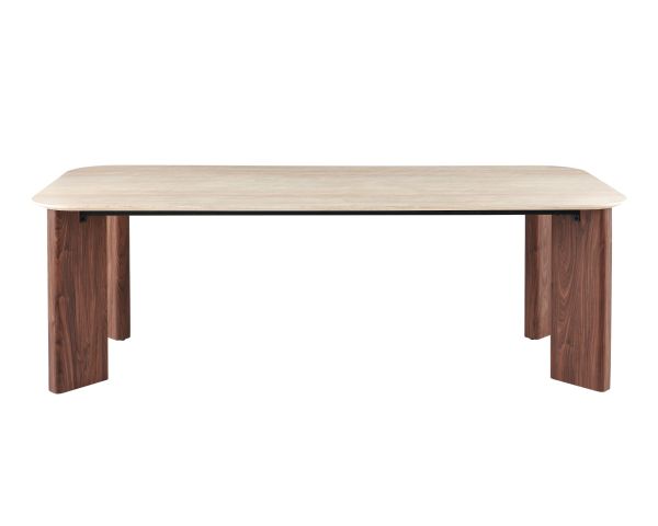 Tavolo da pranzo rettangolare "Arpège", 240 cm, design puro